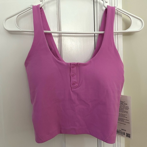 lululemon athletica Tops - dahlia mauve align tank NWT